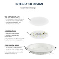 Weiße Kunststoff-ERP-HinterlED-LED-Verseeinigung Panel Light